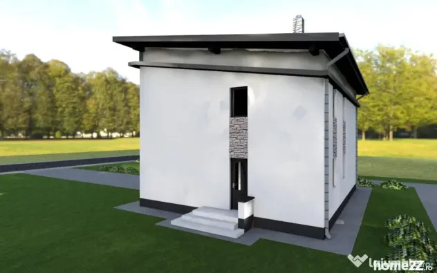 Casa moderna, individuala, teren 600mp - Marginea (Suceava)