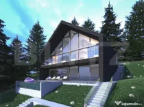 Cabana moderna, 6 camere, 400 mp, zona Muntele Rece