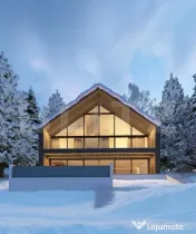 Cabana moderna, 6 camere, 400 mp, zona Muntele Rece 