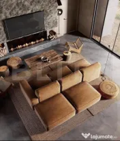 Cabana moderna, 6 camere, 400 mp, zona Muntele Rece 