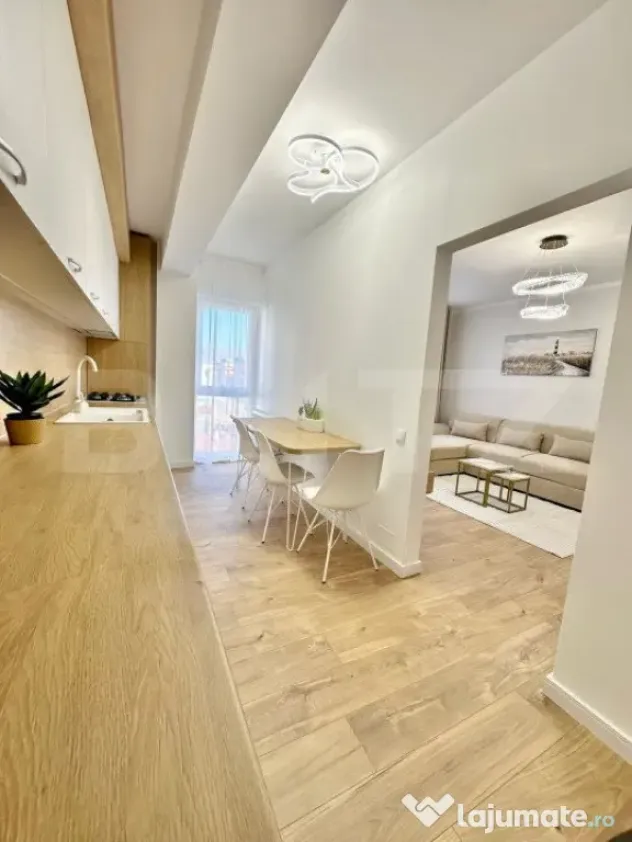Apartament de lux, 2 camere, dressing, 55 mp, parcare, zona