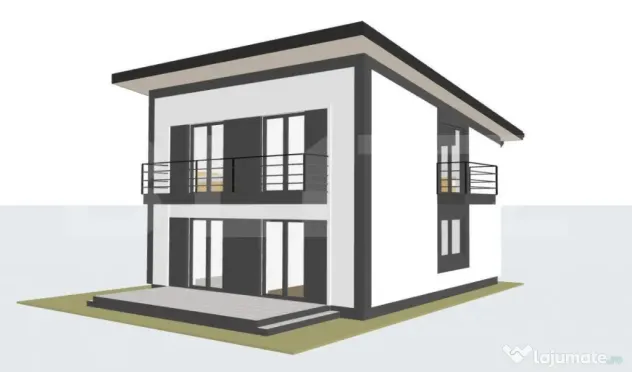 Casa 4 camere, 109 mp, 300 mp teren,Valea Lupului