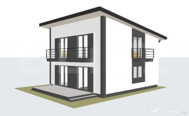 Casa 4 camere, 109 mp, 300 mp teren,Valea Lupului