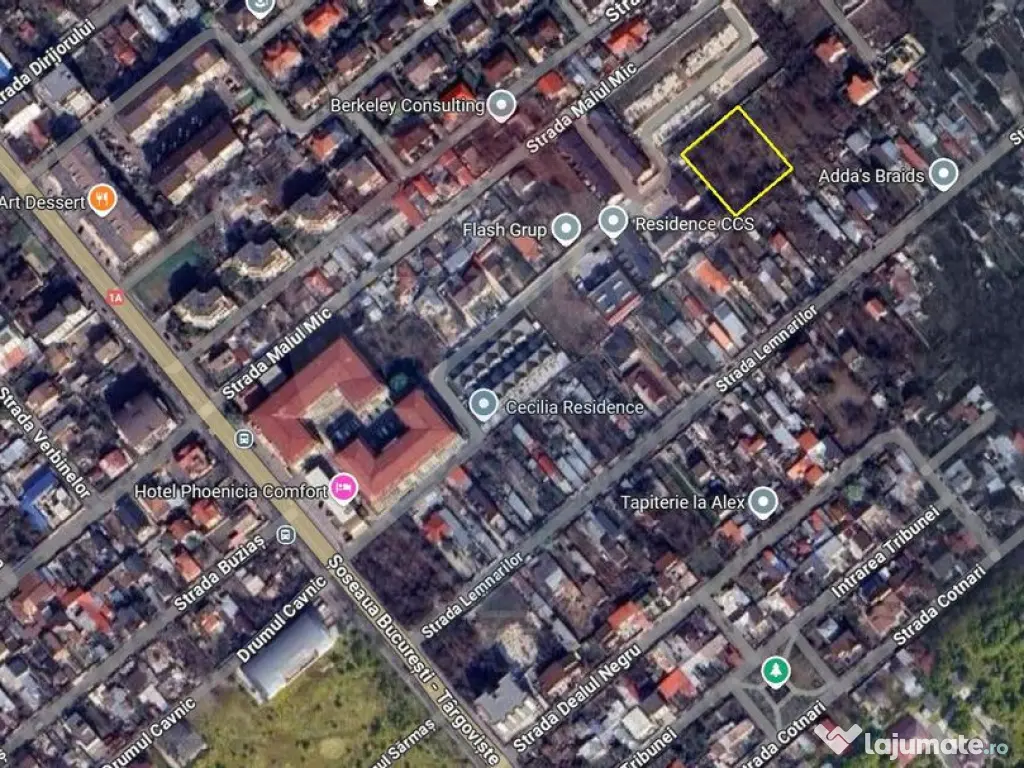 Teren Straulesti 3400 mp | deschidere 54m | metrou Straul...