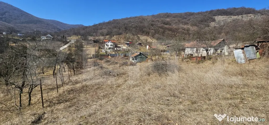 Teren intravilan de vanzare, 1550 mp, cu priveliște panoram