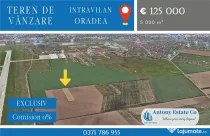 Teren de intravilan - Zona Grigorescu, iesirea spre Nojorid