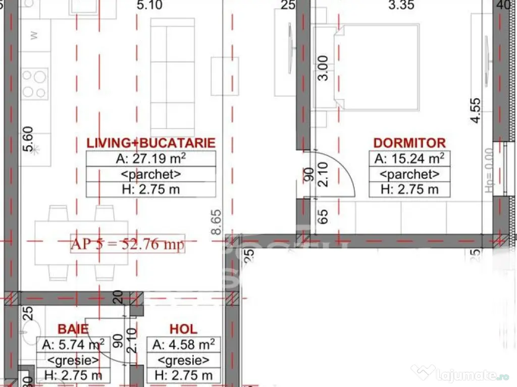 Apartamente cu 2 camere disponibile imediat la intrare in Giroc - Giroc (Timis)