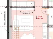 Penthouse cu scara interioara deosebita, 3 camere si 2 bai langa Lidl. 