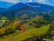 Teren 1,574mp Rasnov, Strada Valea Panicelului- varf de deal 