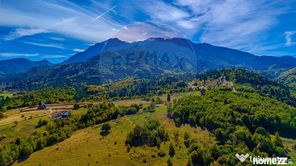 Teren 1,574mp Rasnov, Strada Valea Panicelului- varf de deal