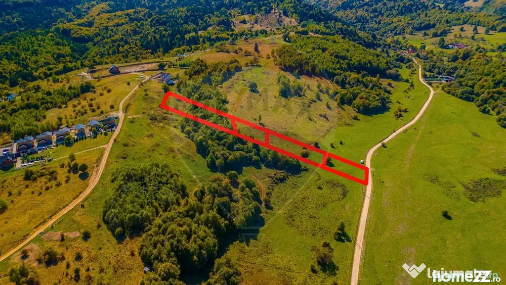 Teren 1,574mp Rasnov, Strada Valea Panicelului- varf de deal