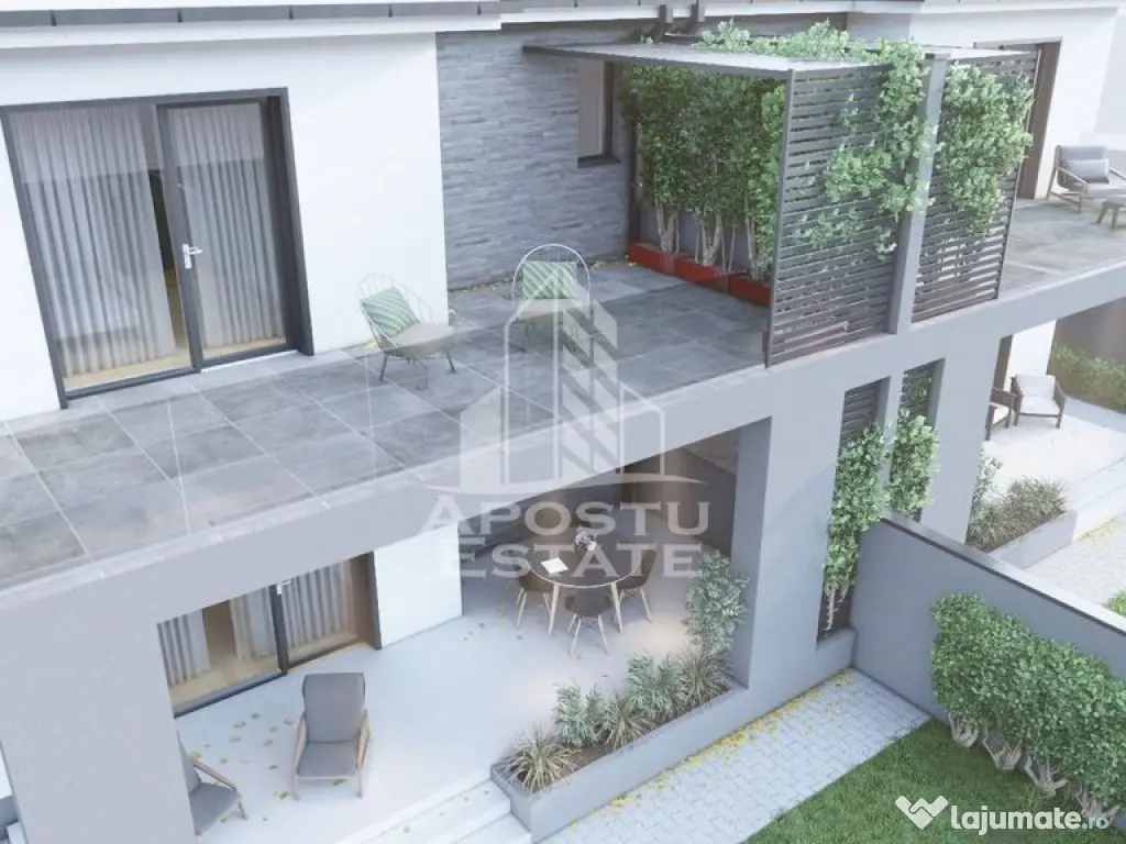 Duplex cu 4 camere, 2 bai, in Sacalaz - Sacalaz (Timis)