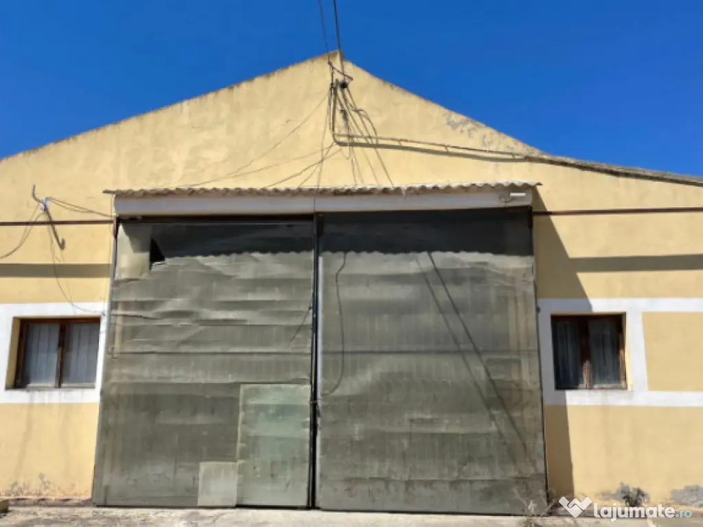 Hală situată în Ovidiu