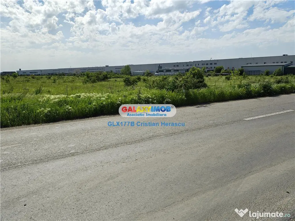 Teren Industrial 3 HECTARE Str Rudeni cu deschidere 50 ML