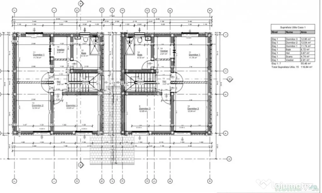 Duplex modern în Ghiroda, 112 mp utili, eficient energetic
