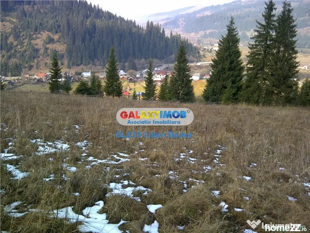 Teren pentru Complex Turistic - 12 730 mp - Vatra Dornei - Vatra Dornei (Suceava)
