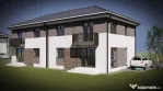 Duplex semifinisat zona Tautiului,ansamblu cu parc propriu