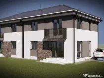 Duplex semifinisat zona Tautiului,ansamblu cu parc propriu