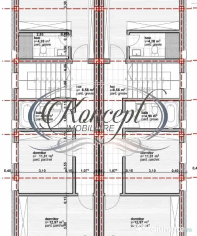 Duplex cu panorama si garaj in Cartierul Voronet