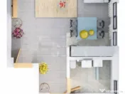 UP Boutique - Pipera Voluntari - APARTAMENT 2 CAMERE finisaj 