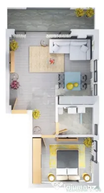 UP Boutique - Pipera Voluntari - APARTAMENT 2 CAMERE finisaj