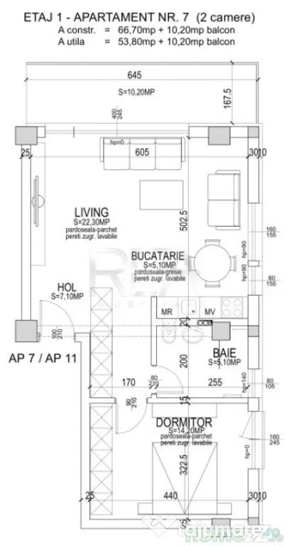 UP Boutique - Pipera Voluntari - APARTAMENT 2 CAMERE finisaj - Bucuresti (Bucuresti-Ilfov)