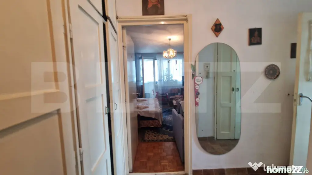 Apartament cu 2 camere, priveliste deosebita, balcon, lift,