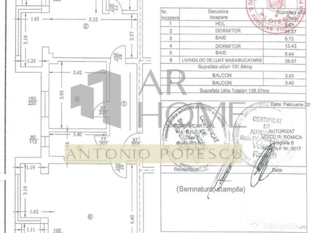 Apartament 3 camere, mobilat si utilat, Ploiesti, Romana Res