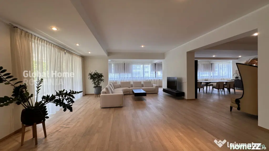 Apartament 4 Camere + Terasă | Herăstrău | Complet Mobila