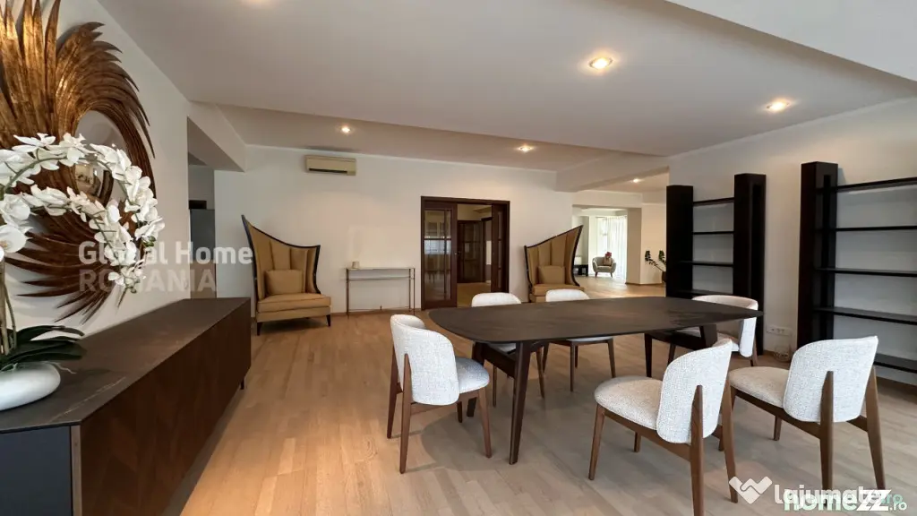 Apartament 4 Camere + Terasă | Herăstrău | Complet Mobila