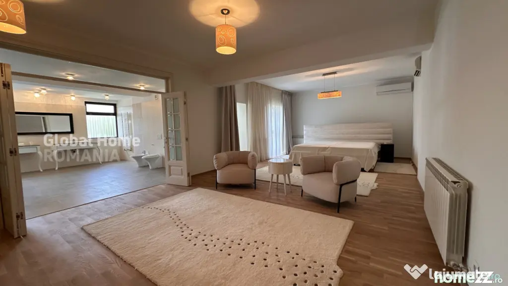 Apartament 4 Camere + Terasă | Herăstrău | Complet Mobila