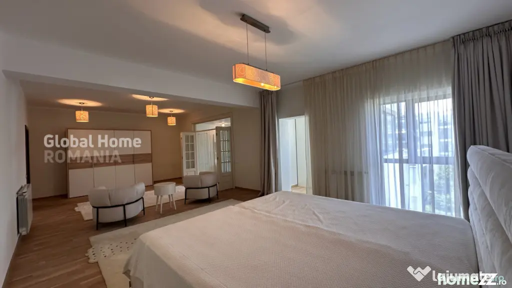 Apartament 4 Camere + Terasă | Herăstrău | Complet Mobila