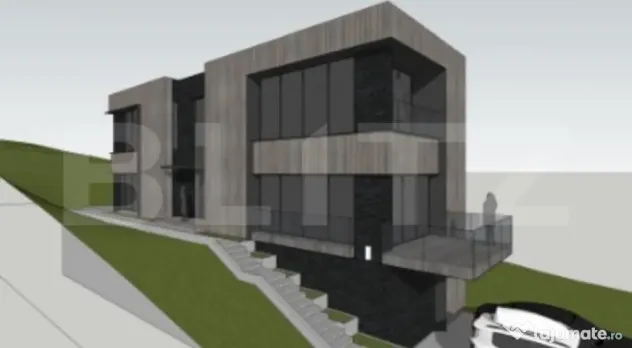 Teren cu AUTORIZATIE DE CONSTRUIRE in Faget cu priveliste