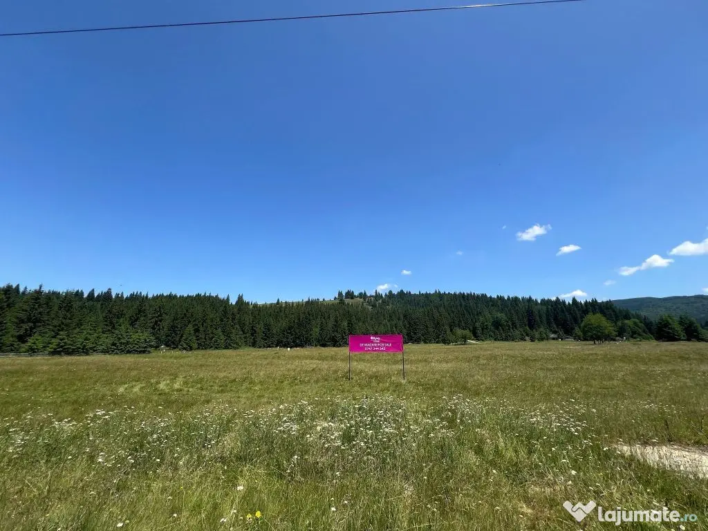 OPORTUNITATE ÎN INIMA NATURII-Teren intravilan, COMANDĂ...