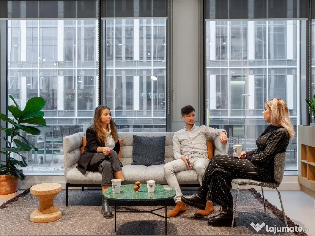 Acces nelimitat 24/7 la spațiu de birou pentru 2 persoane în Spaces