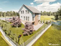 Casă Premium Individuală – Chinteni, 215 mp utili, teren