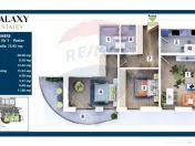 COMISION 0% Apartament 3 camere / Tractorul/ Galaxy Estate 