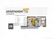 Ultracentral | Piata Unirii | 2 camere, 68 mp (terasa 13 mp) 