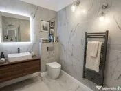 Apartament cu 4 camere 125 mp (4 garsoniere) la cheie + 6... 