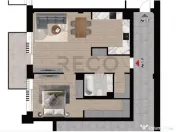RECO apartament cu 2 camere in zona Decebal 