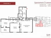 Apartament 3 CAMERE- 76 mp, Militari langa METROU Pacii,,... 