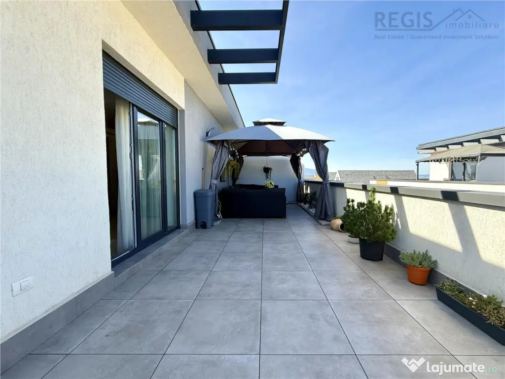 Apartament tip Penthouse, 3 camere, terasa 50mp – Coresi