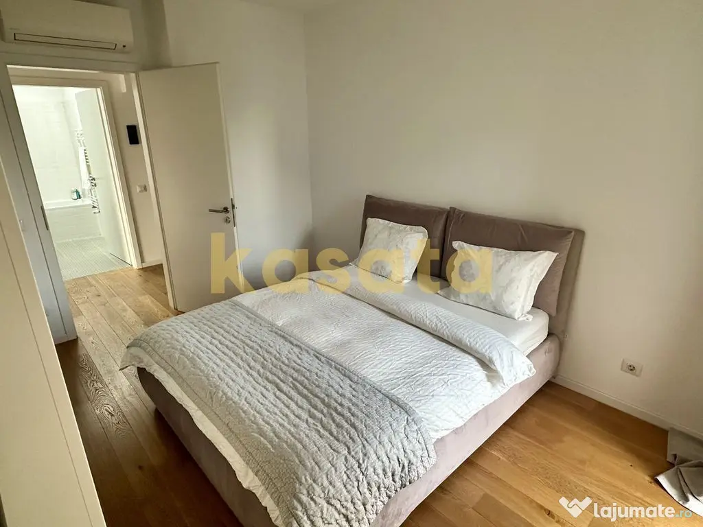 Apartament cu 2 camere, terasă și vedere spre grădină...