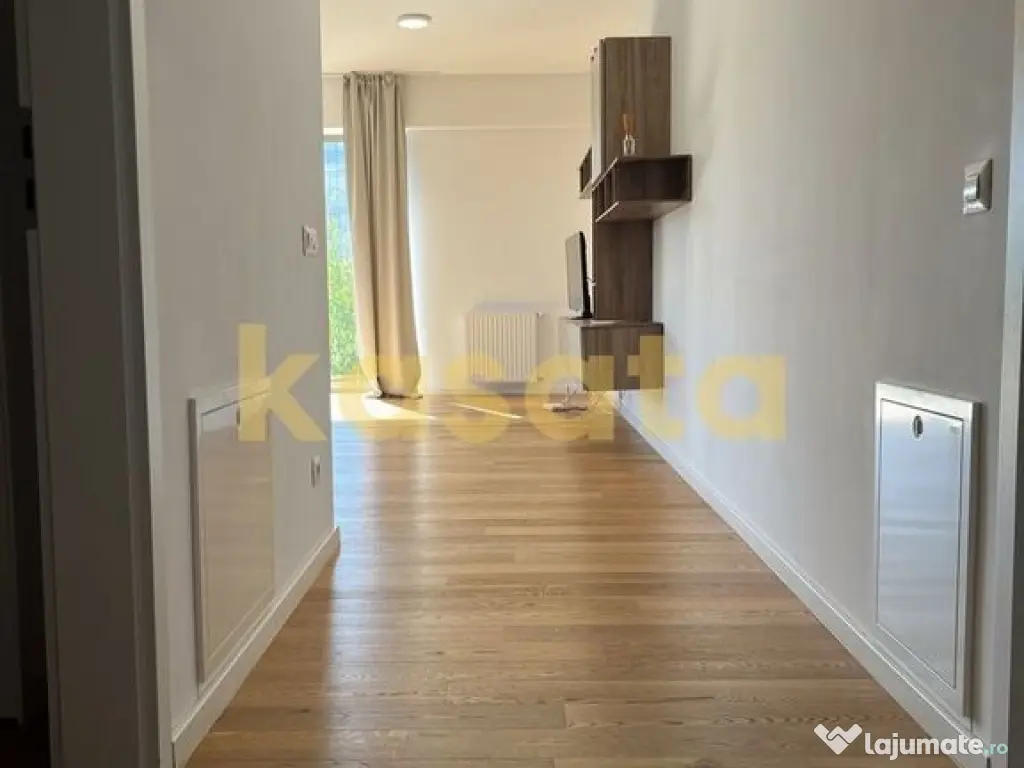 Apartament cu 2 camere, terasă și vedere spre grădină...