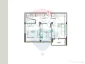 NOU! Apartament 2 camere cu boxa și parcare subterană 