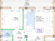 Apartament 2 camere în bloc nou – finalizare februarie 2