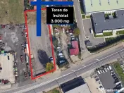 Teren de închiriat – 3.000 mp+ – la bulevard principal 