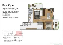 Apartament modern de 3 camere, bloc nou, zona Zăvoaie Kaufl