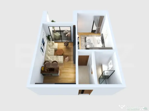 Apartament cu 2 camere, 40,29 mp, cetate - Alba Iulia (Alba)