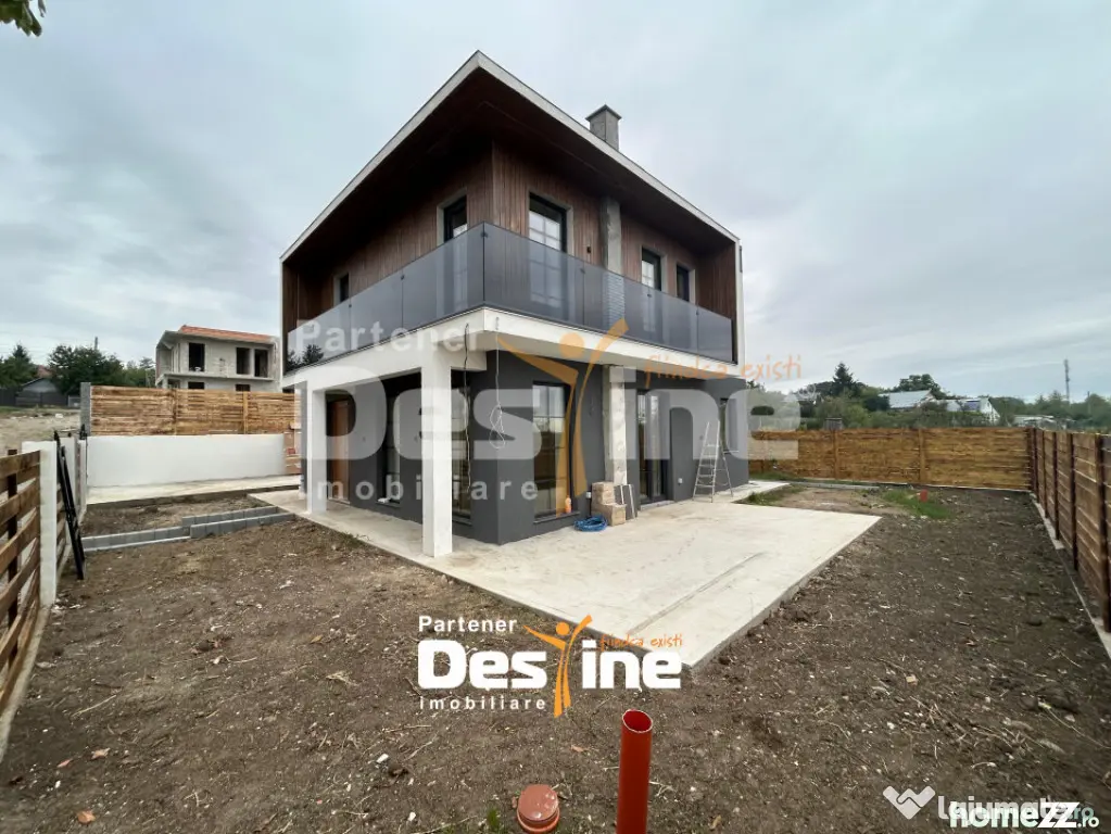 Casa individuala 120mp Teren 360mp Parcare Terasa si Curte
